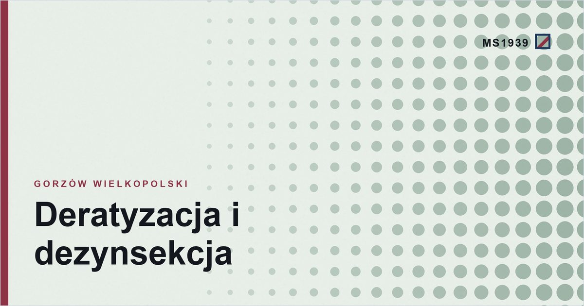 Grafika poglądowa kategorii deratyzacja i dezynsekcja w Gorzowie Wielkopolskim