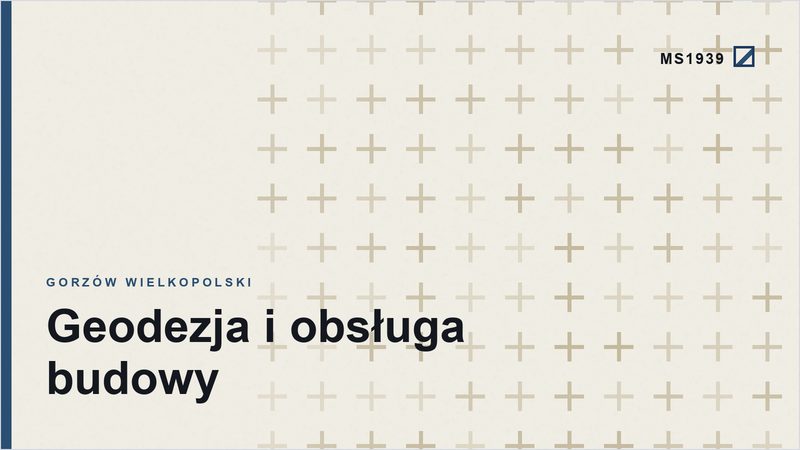 Grafika poglądowa kategorii geodezja i obsługa budowy w Gorzowie Wielkopolskim