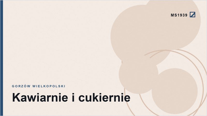 Grafika poglądowa kategorii kawiarnie i cukiernie w Gorzowie Wielkopolskim