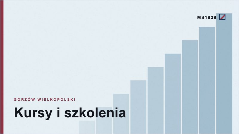 Grafika poglądowa kategorii kursy i szkolenia w Gorzowie Wielkopolskim