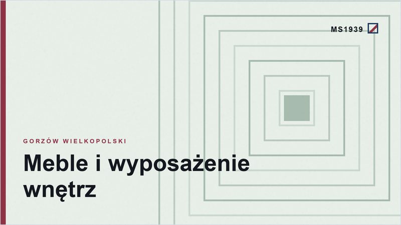 Grafika poglądowa kategorii meble i wyposażenie wnętrz w Gorzowie Wielkopolskim