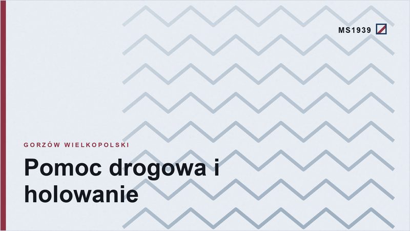 Grafika poglądowa kategorii pomoc drogowa i holowanie w Gorzowie Wielkopolskim