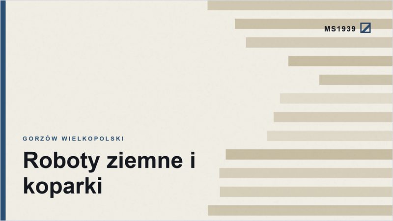 Grafika poglądowa kategorii roboty ziemne i koparki w Gorzowie Wielkopolskim