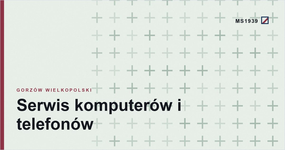 Grafika poglądowa kategorii serwis komputerów i telefonów w Gorzowie Wielkopolskim