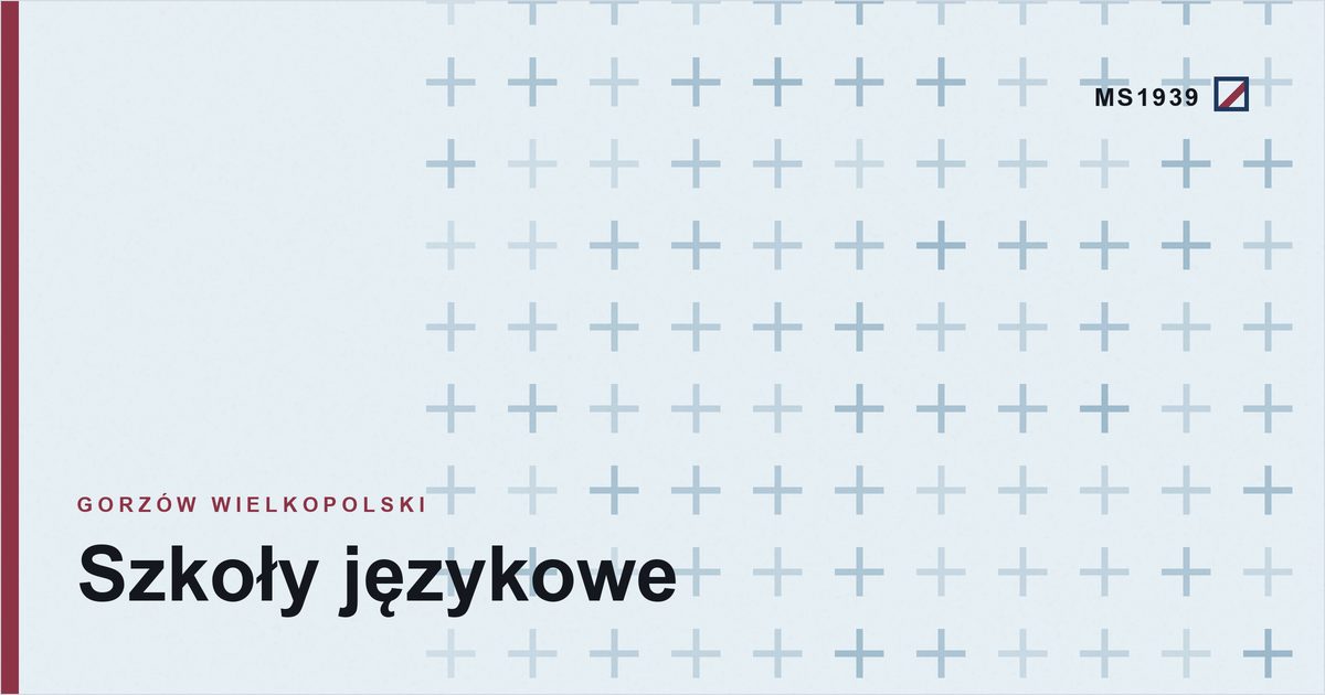 Grafika poglądowa kategorii szkoły językowe w Gorzowie Wielkopolskim