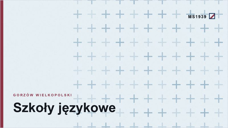 Grafika poglądowa kategorii szkoły językowe w Gorzowie Wielkopolskim