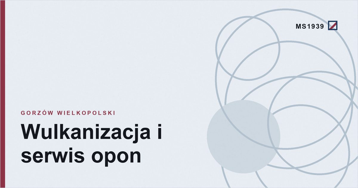 Grafika poglądowa kategorii wulkanizacja i serwis opon w Gorzowie Wielkopolskim