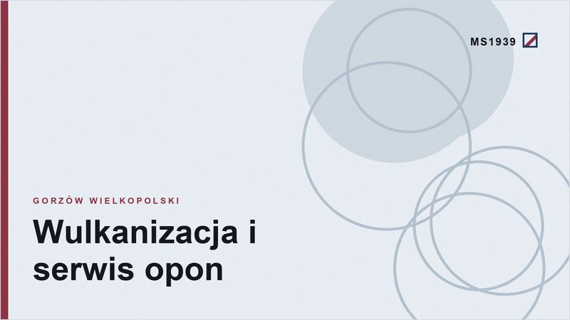 Grafika poglądowa kategorii wulkanizacja i serwis opon w Gorzowie Wielkopolskim